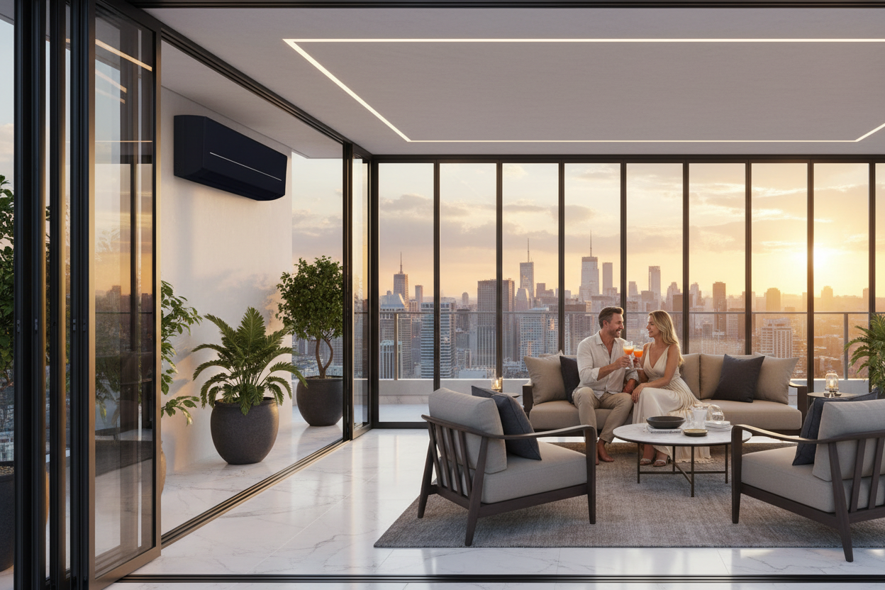 Klimaanlage für Penthouse & Dachgeschoss im Altbau – Premium-Lösungen