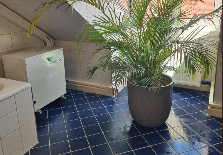 Boden- / Deckengerät 5,3 kW UI-R32 inkl. IR-Fernbedienung kompatibel mit WASSERGEKÜHLTER KLIMAANLAGE EWA Multi, KLIMAANLAGE OHNE AUSSENGERÄT OHNE BOHRUNG NACH AUSSEN